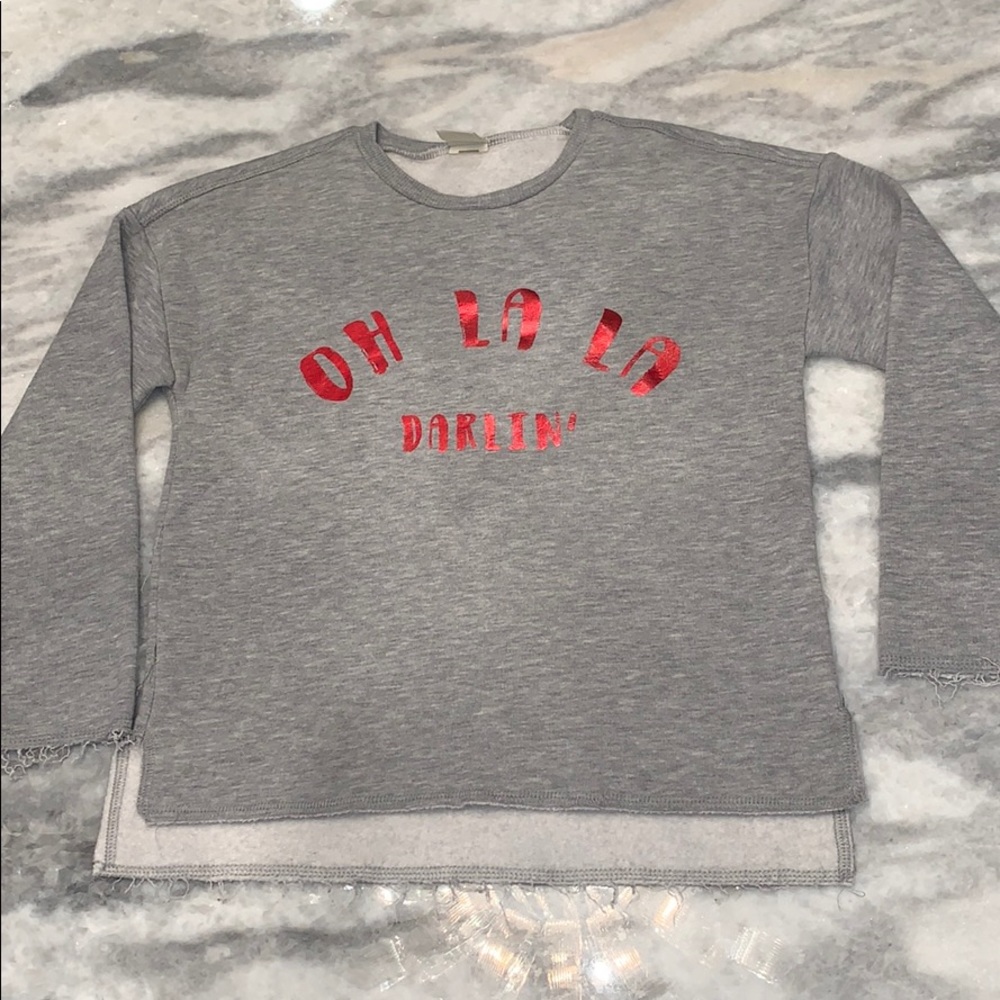 Zara girls collection sweatshirt size 9
